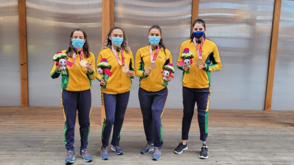 Bolsistas do Pró-Atleta são bronze nas Paralimpíadas