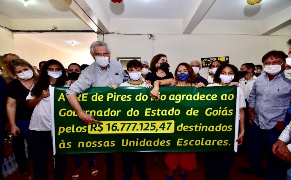 Caiado anuncia construção de anel viário em Pires do Rio e Ipameri