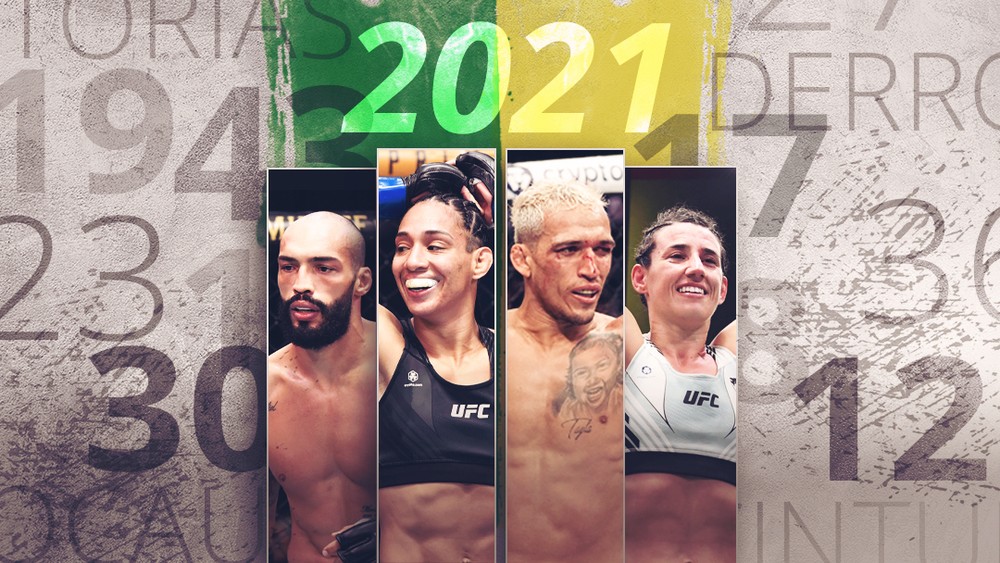 Homens vencem cinturões, mas mulheres lideram 2021 positivo do Brasil no UFC