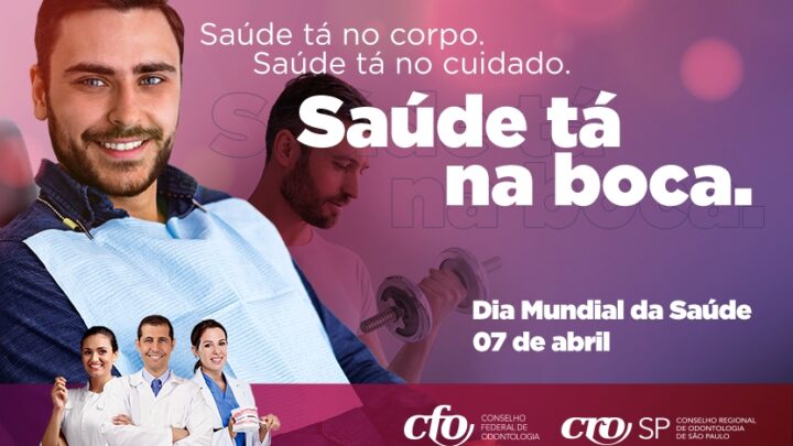 “Saúde tá no corpo. Saúde tá no cuidado. Saúde tá na boca”