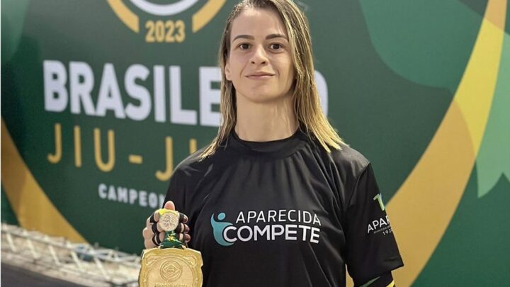 Atleta de Aparecida de Goiânia é campeã brasileira de Jiu-Jitsu