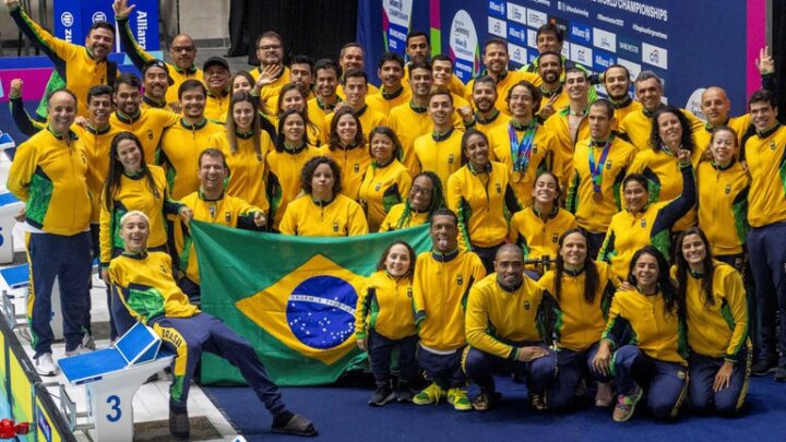 Digital do Bolsa Atleta está em 100% das medalhas brasileiras no Mundial de natação paralímpica