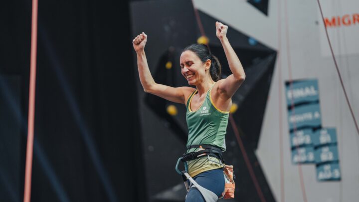Marina Dias é Campeã Mundial de Paraescalada na Suíça!