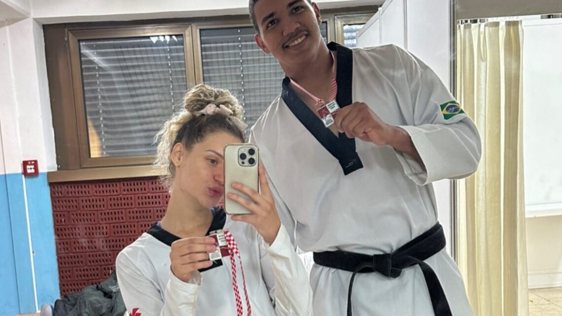 Aparecida de Goiânia conquista duas medalhas no Aberto da Croácia de Taekwondo