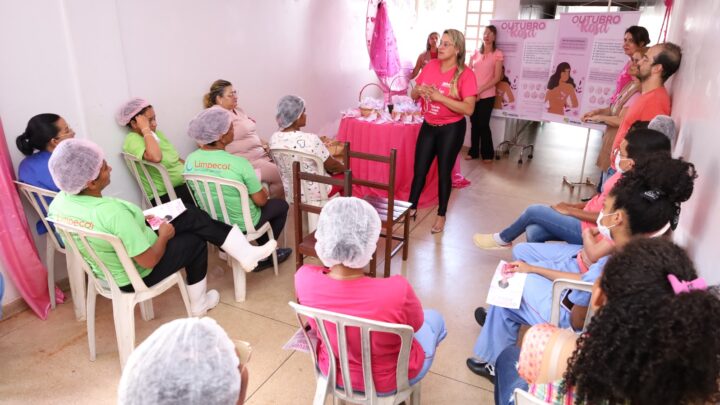 Saúde de Aparecida promove ações do Outubro Rosa nas unidades de Urgências
