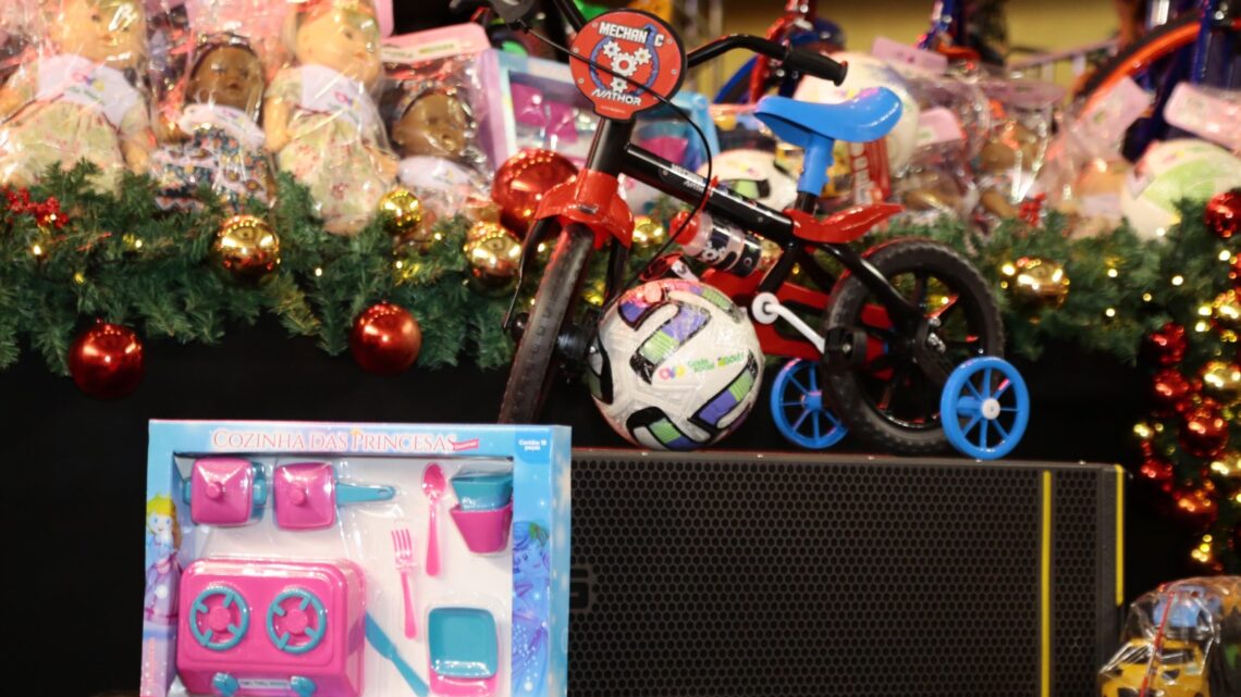 Prefeitura de Aparecida e Governo de Goiás entregam 20 mil brinquedos neste domingo,17