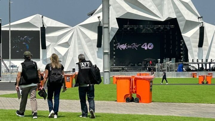 Auditores fiscais do Ministério do Trabalho fazem inspeção no Rock in Rio