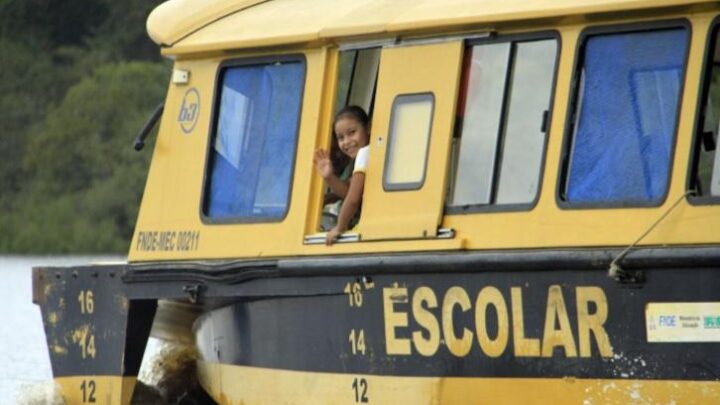 MEC repassa R$ 35,2 milhões adicionais para custear transporte escolar por barcos