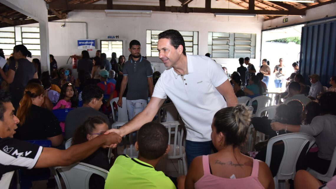 Mutirão de Aparecida no Cidade Livre faz mais de 5 mil atendimentos à população Mutirão de Aparecida no Cidade Livre faz mais de 5 mil atendimentos à população