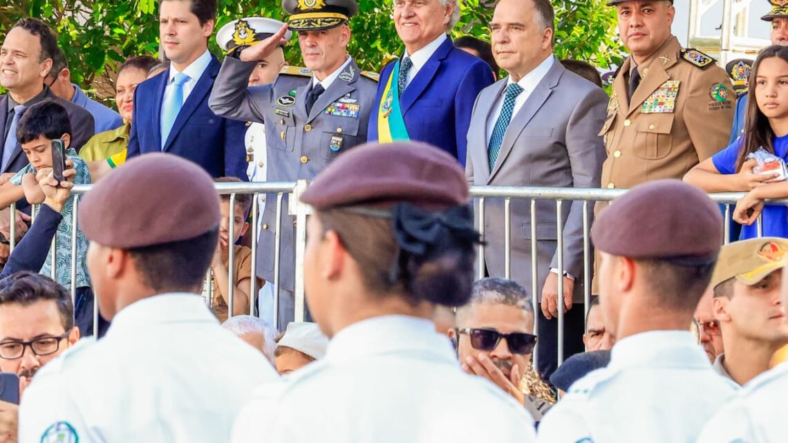 Caiado defende segurança pública como base para a verdadeira independência