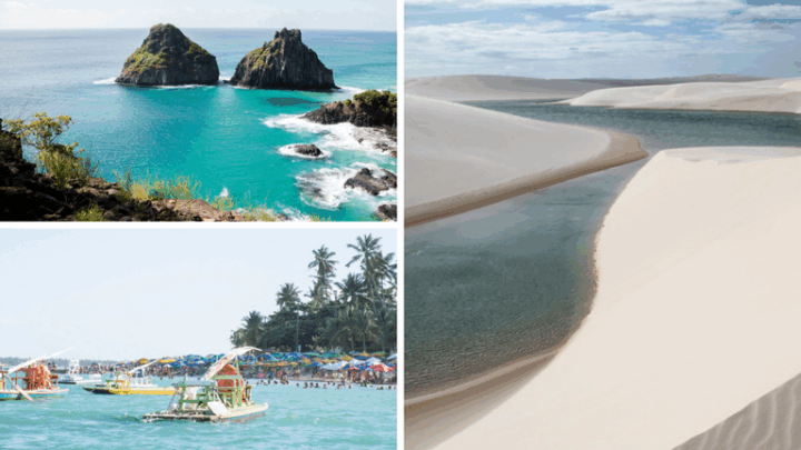 Sol, praia, cultura e natureza: pesquisa revela os destinos preferidos dos brasileiros