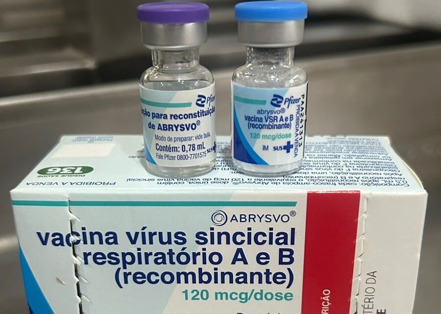 Aparecida inicia vacinação em gestantes contra a bronquiolite