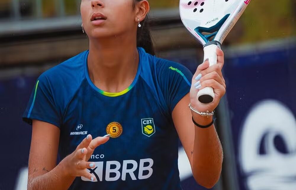 Atleta de Florianópolis disputa a Copa do Mundo de Beach Tênis