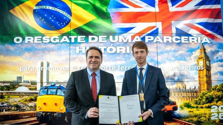 Brasil e Reino Unido firmam parceria para cooperação ferroviária