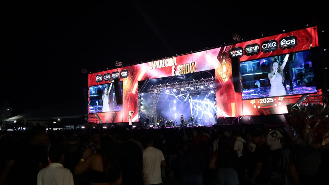 Com grandes atrações nacionais, Aparecida é Show 2026 será realizado entre os dias 6 e 9 de agosto