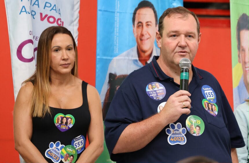 Tatá Teixeira reúne lideranças em Aparecida e sela apoio a Veter Martins e Camila Rosa
